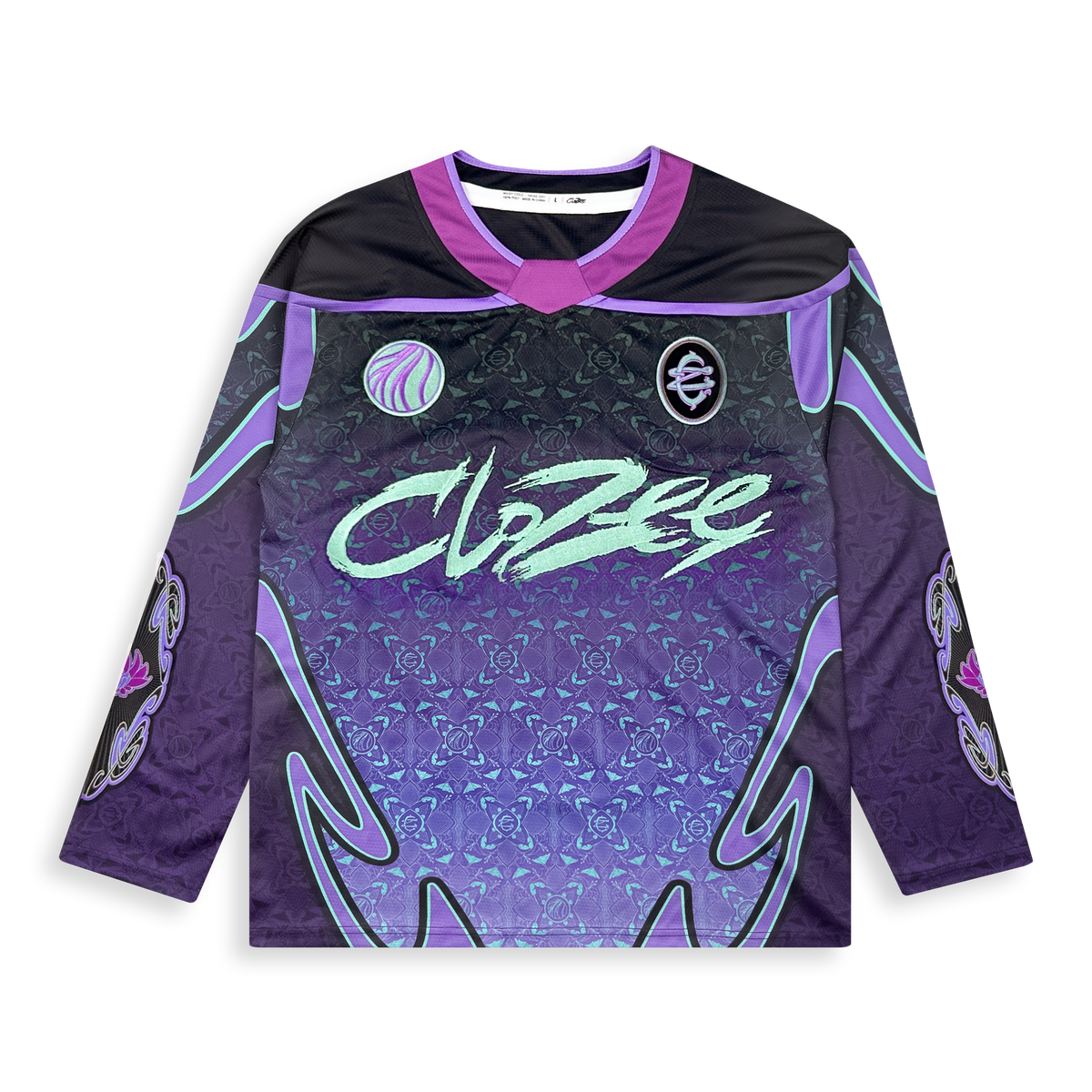 CloZee - Sacred Bloom Hockey Jersey