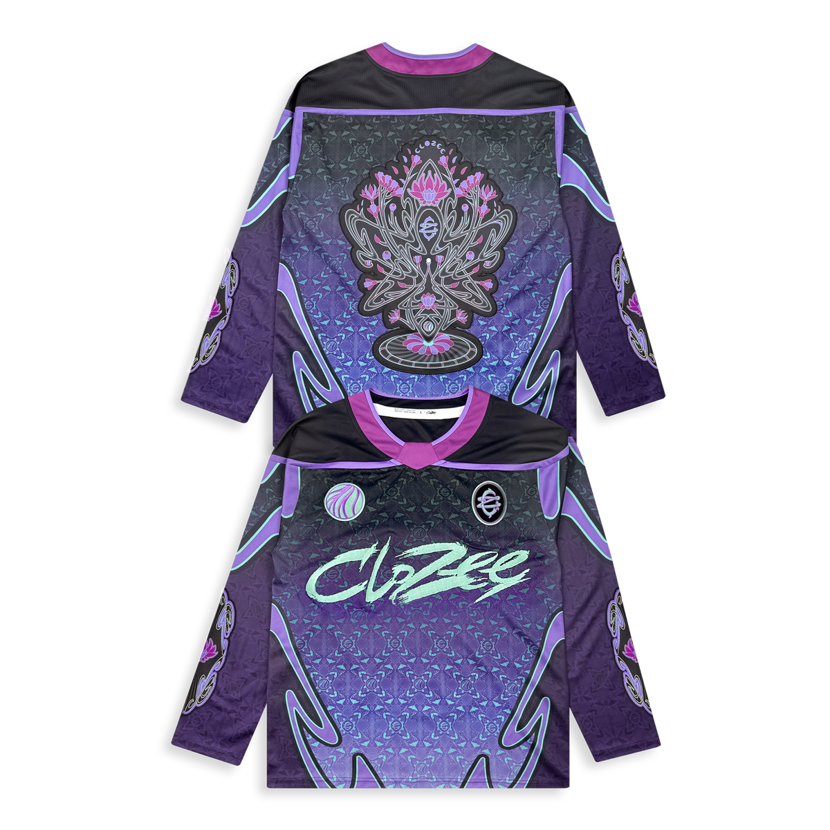 CloZee - Sacred Bloom Hockey Jersey