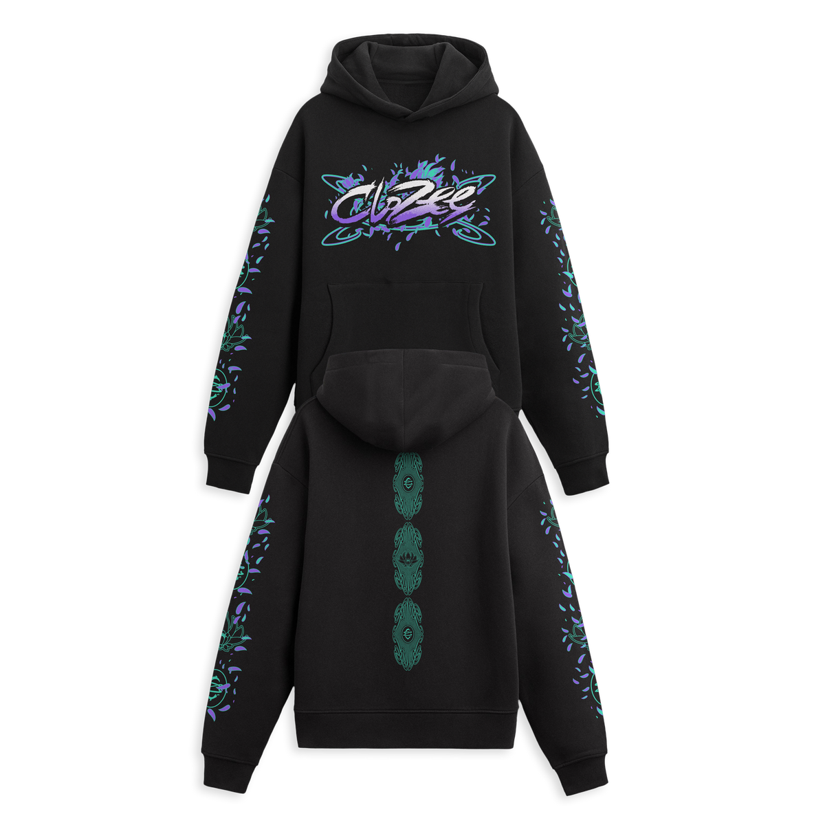 CloZee - Sacred Bloom Hoodie