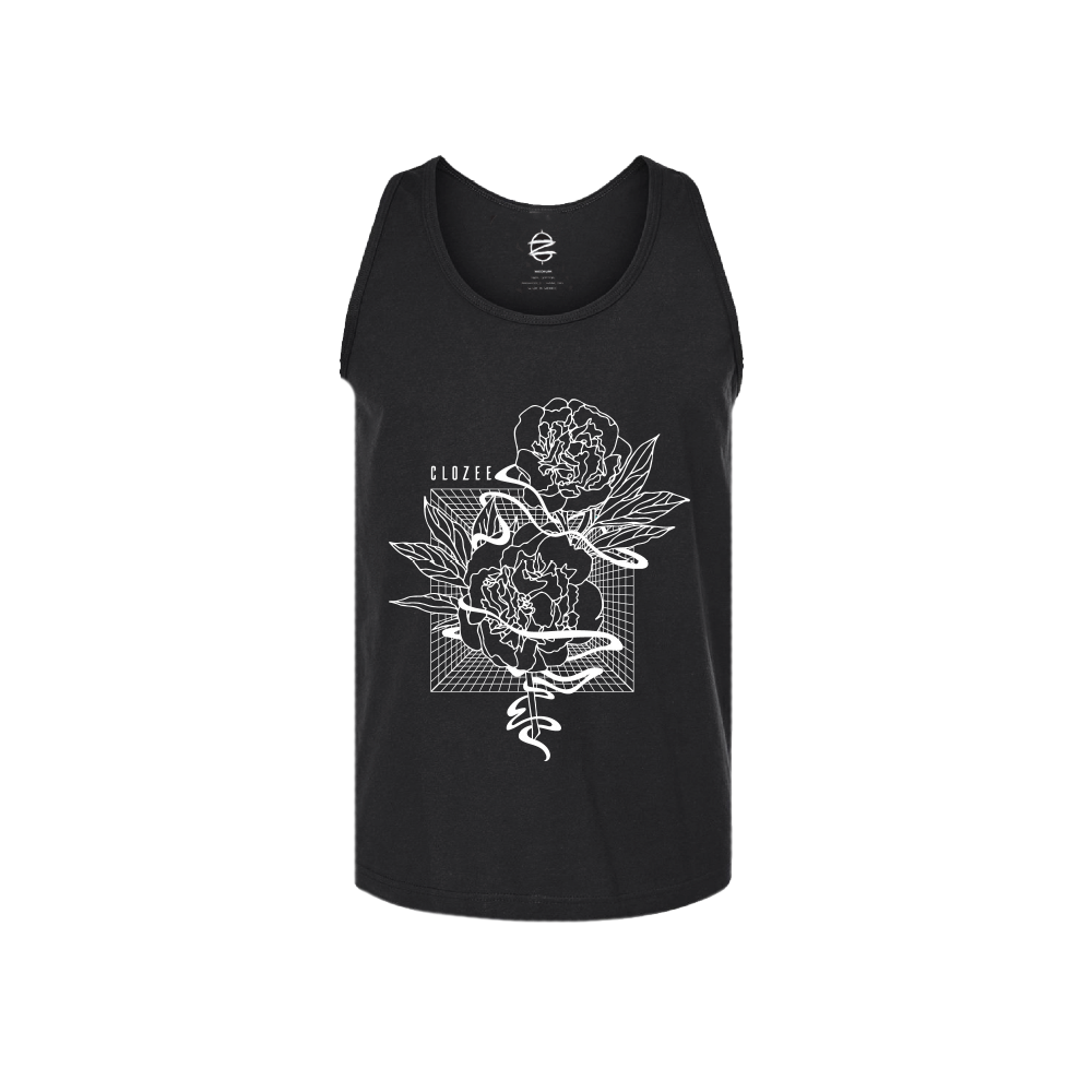 CLOZEE - Rose Noir Tank Top