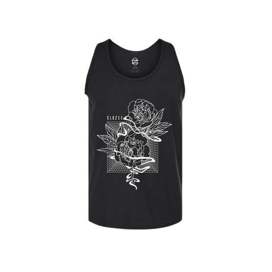 CLOZEE - Rose Noir Tank Top